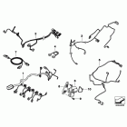 K1600GTL (K48) Various wiring harnesses