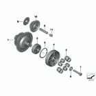 K1600GTL (K48) Alternator-starter one-way clutch