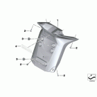 K1600GTL (K48) Держатель номерного знака