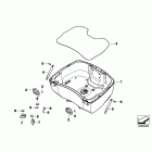 K1600GTL (K48) Top case bottom section