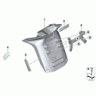 K1600GTL (K48) Кронштейн номерного знака США /  отражатель
