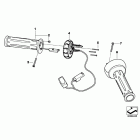 K1600GTL (K48) Handlebar grip, heated / multi-controller