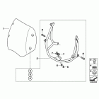 R1200R 10+ (K27) Windshield, high