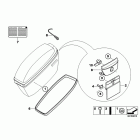 R1200RT 10+ (K26) Case, official vehicle, single parts
