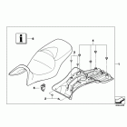 R1200RT 10+ (K26) Comfort bench seat with seat heater