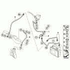 R1200GS ADV 10+ (K255) Тормозные трубки перед.(ABS)