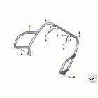 R1200GS ADV 10+ (K255) Tank safety bar