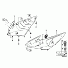 S1000RR 10-11 (K46) Обтекатель боковой, перед.