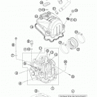 690 ENDURO ENGINE ГОЛОВКА ЦИЛИНДРА