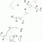 50 SX MINI CHASSIS Глушитель