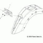 V11BB36/DB36/DC36/EB36 CROSS ROADS CUSTOM/CROSS COUNTRY ALL OPTI Chassis license plate mounting - v11bb36 / db36 / dc36 /...