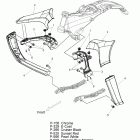 V11BB36/DB36/DC36/EB36 CROSS ROADS CUSTOM/CROSS COUNTRY ALL OPTI Chassis, highway bar - v11bb36 / db36 / dc36 / eb36 all ...