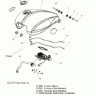 V11BB36/DB36/DC36/EB36 CROSS ROADS CUSTOM/CROSS COUNTRY ALL OPTI Fuel system, fuel tank - v11bb36 / db36 / dc36 / eb36 al...