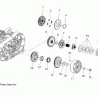 V11BB36/DB36/DC36/EB36 CROSS ROADS CUSTOM/CROSS COUNTRY ALL OPTI Drive train, primary drive - v11bb36 / db36 / dc36 / eb3...
