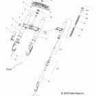 V11BB36/DB36/DC36/EB36 CROSS ROADS CUSTOM/CROSS COUNTRY ALL OPTI Suspension, front forks - v11bb36 / db36 / dc36 / eb36 a...