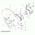 V11BB36/DB36/DC36/EB36 CROSS ROADS CUSTOM/CROSS COUNTRY ALL OPTI Electrical, headlight w / fairing - v11bb36 / db36 / dc3...