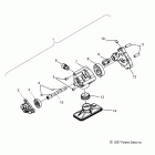 V11CA36/CB36 KINGPIN ALL OPTIONS Engine, oil pump asm. - v11ca36 / cb36 all options