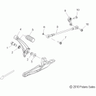 V11CA36/CB36 KINGPIN ALL OPTIONS Drive train, shift linkage - v11ca36 / cb36 all options