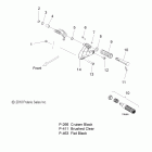 V11GA36/GB36/GC36 VEGAS/8 BALL/NESS ALL OPTIONS Chassis, footpeg and floorboard, lh - v11ga36 / gb36 / g...