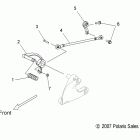 V11GA36/GB36/GC36 VEGAS/8 BALL/NESS ALL OPTIONS Drive train, shift linkage - v11ga36 / gb36 / gc36 all o...