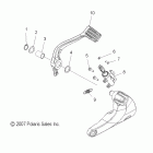 V11HA36/HB36/HS36 HAMMER ALL OPTIONS Brakes, brake pedal and rear master cylinder - v11ha36 /...