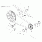 V11HA36/HB36/HS36 HAMMER ALL OPTIONS Drive train, drive sprocket and belt and guards - v11ha3...