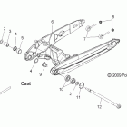 V11HA36/HB36/HS36 HAMMER ALL OPTIONS Suspension, swing arm - v11ha36 / hb36 / hs36 all option...