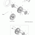 V11HA36/HB36/HS36 HAMMER ALL OPTIONS Wheels, front - v11ha36 / hb36 / hs36 all options