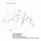 V11SW36/SA36/AW36 VISION ALL OPTIONS Body, fender, front - v11sw36 / sa36 / aw36 all options