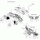 V11SW36/SA36/AW36 VISION ALL OPTIONS Body, instrument panel and visor - v11sw36 / sa36 / aw36...