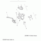 V11SW36/SA36/AW36 VISION ALL OPTIONS Brakes, brake lever and master cylinder - v11sw36 / sa36...