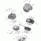 V11SW36/SA36/AW36 VISION ALL OPTIONS Engine, cylinder and head - v11sw36 / sa36 / aw36 all op...