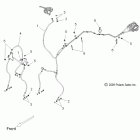 V11SW36/SA36/AW36 VISION ALL OPTIONS Brakes, brake lines, front w / abs - v11sw36 / sa36 / aw...