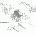 V11SW36/SA36/AW36 VISION ALL OPTIONS Engine, engine mounting - v11sw36 / sa36 / aw36 all opti...