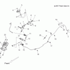 V11SW36/SA36/AW36 VISION ALL OPTIONS Brakes, brake lines, rear - v11sw36 / sa36 / aw36 all op...