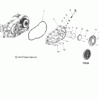 V11SW36/SA36/AW36 VISION ALL OPTIONS Engine, primary cover - v11sw36 / sa36 / aw36 all option...