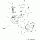 V11SW36/SA36/AW36 VISION ALL OPTIONS Fuel system, fuel tank - v11sw36 / sa36 / aw36 all optio...