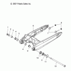 V11XB36 JACKPOT ALL OPTIONS Suspension, swing arm - v11xb36 all options