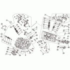 RSV 1000 4V R Головка цилиндров и клапона