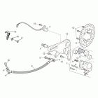 RSV 1000 4V R Задний тормозной суппорт