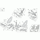 RSV 1000 Tuono Подножки
