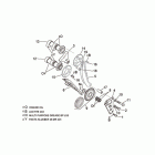 RSV 1000 Tuono ГРМ, передний цилиндр