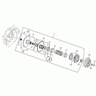 Scarabeo 125-200 IE Light Сцепление