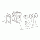 Scarabeo 125-200 IE Light Цилиндр