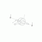 Scarabeo 125-200 IE Light Ведущий вал
