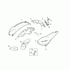 Scarabeo 125-200 IE Light Задняя часть кузова 1