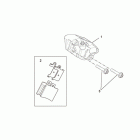 Scarabeo 125-200 IE Light Задний суппорт