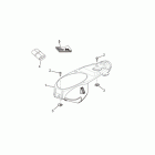 Scarabeo 125-200 IE Light Под седлом