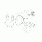 Scarabeo 125-200 Light Carb. Фара