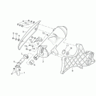 Sport City Cube 125-200 carb E3 Глушитель